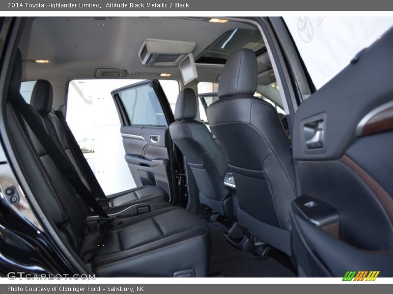 Attitude Black Metallic / Black 2014 Toyota Highlander Limited