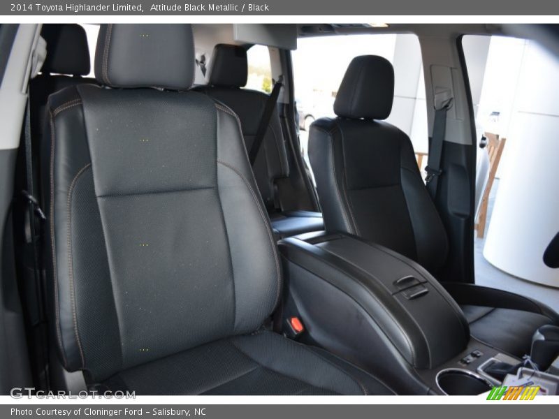Attitude Black Metallic / Black 2014 Toyota Highlander Limited