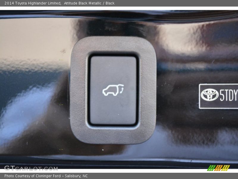 Attitude Black Metallic / Black 2014 Toyota Highlander Limited