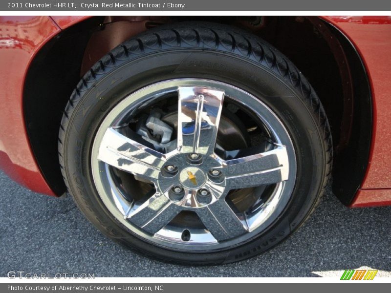 Crystal Red Metallic Tintcoat / Ebony 2011 Chevrolet HHR LT