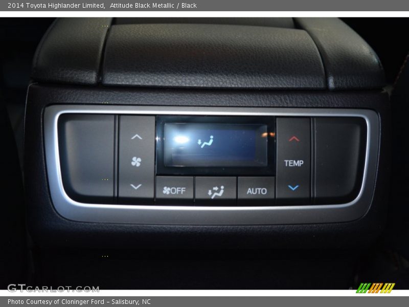 Attitude Black Metallic / Black 2014 Toyota Highlander Limited