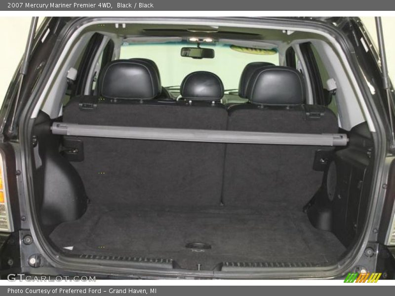 Black / Black 2007 Mercury Mariner Premier 4WD