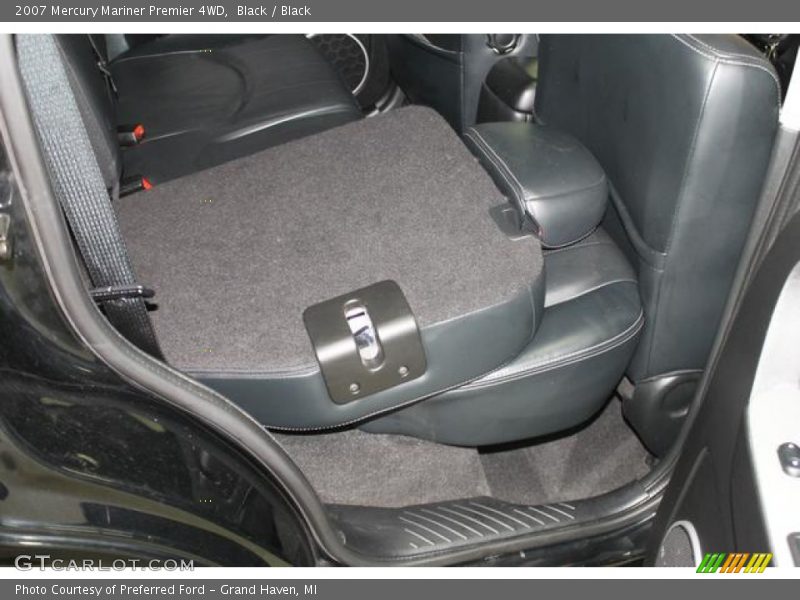 Black / Black 2007 Mercury Mariner Premier 4WD
