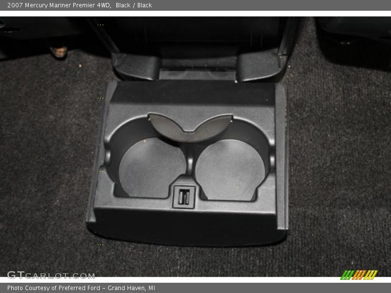 Black / Black 2007 Mercury Mariner Premier 4WD