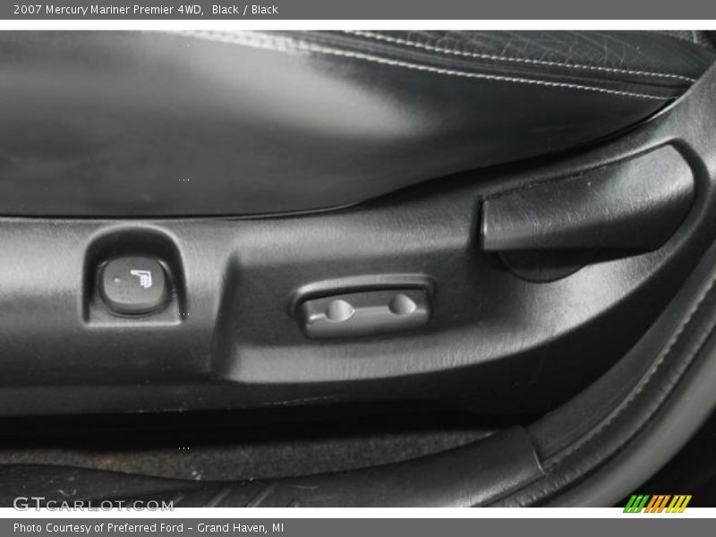 Black / Black 2007 Mercury Mariner Premier 4WD