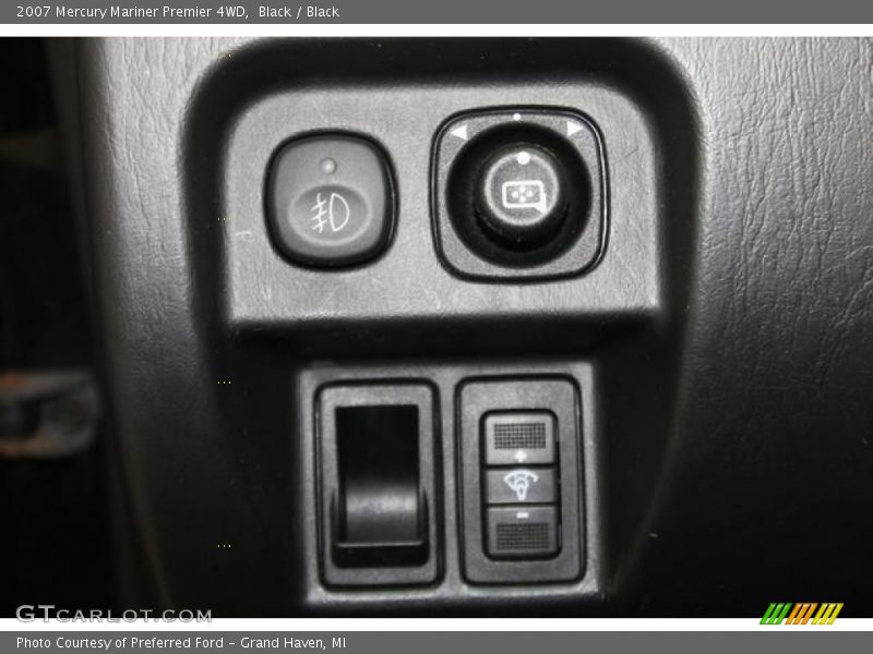 Black / Black 2007 Mercury Mariner Premier 4WD