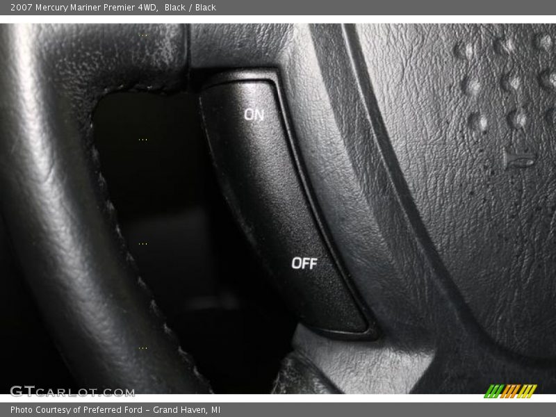 Black / Black 2007 Mercury Mariner Premier 4WD