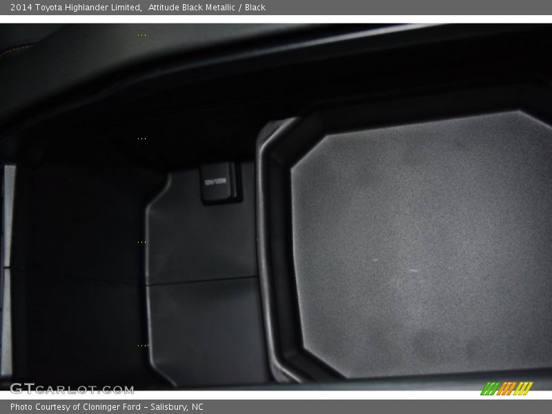 Attitude Black Metallic / Black 2014 Toyota Highlander Limited