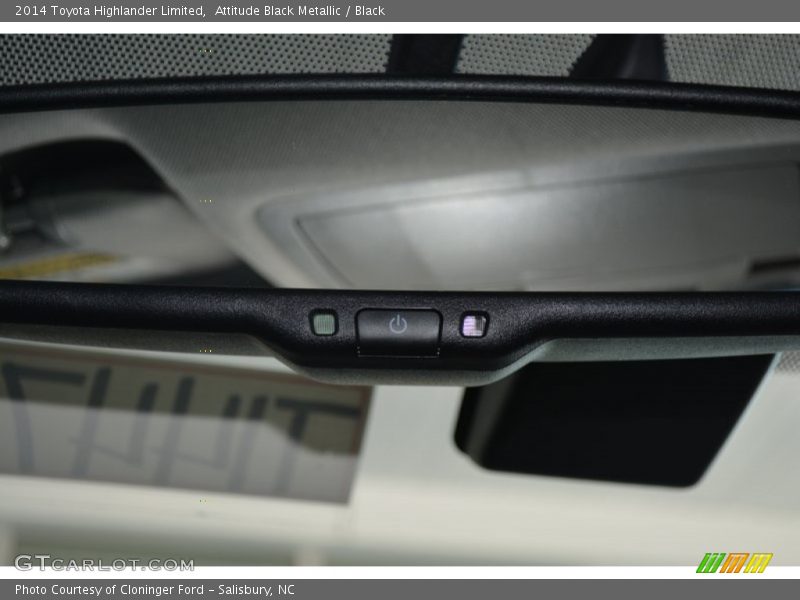 Attitude Black Metallic / Black 2014 Toyota Highlander Limited