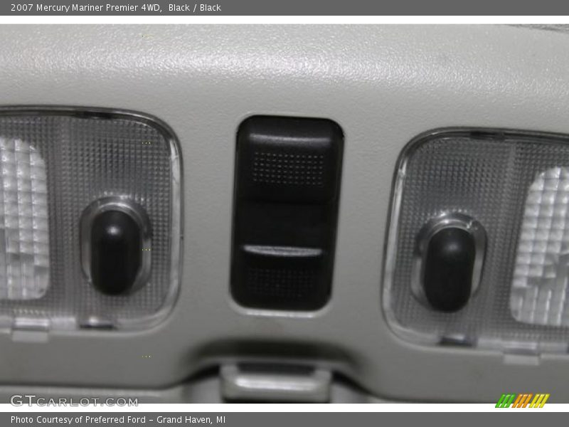 Black / Black 2007 Mercury Mariner Premier 4WD