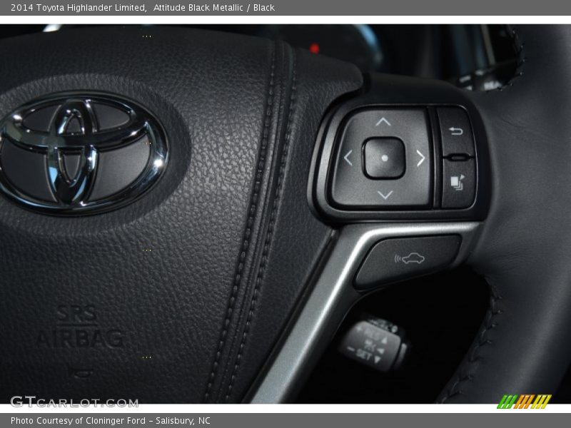 Attitude Black Metallic / Black 2014 Toyota Highlander Limited