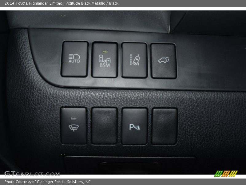 Attitude Black Metallic / Black 2014 Toyota Highlander Limited