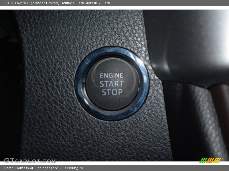 Attitude Black Metallic / Black 2014 Toyota Highlander Limited