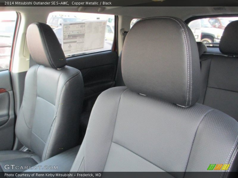 Copper Metallic / Black 2014 Mitsubishi Outlander SE S-AWC