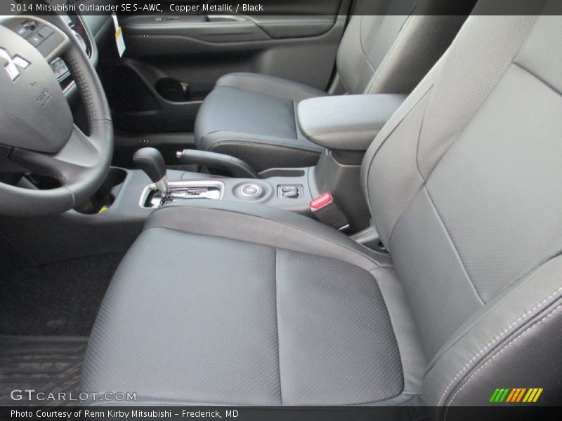Copper Metallic / Black 2014 Mitsubishi Outlander SE S-AWC