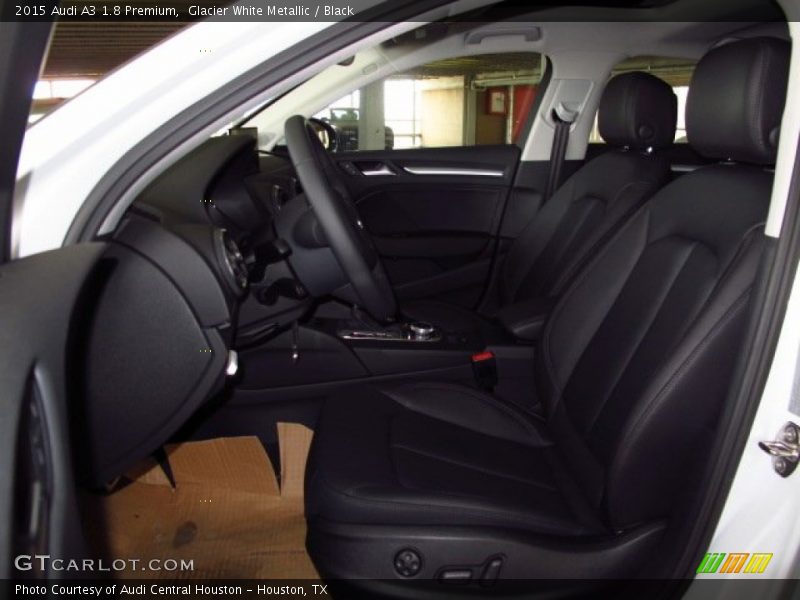 Glacier White Metallic / Black 2015 Audi A3 1.8 Premium