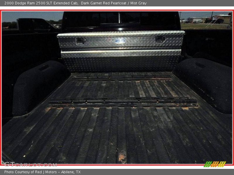 Dark Garnet Red Pearlcoat / Mist Gray 2000 Dodge Ram 2500 SLT Extended Cab