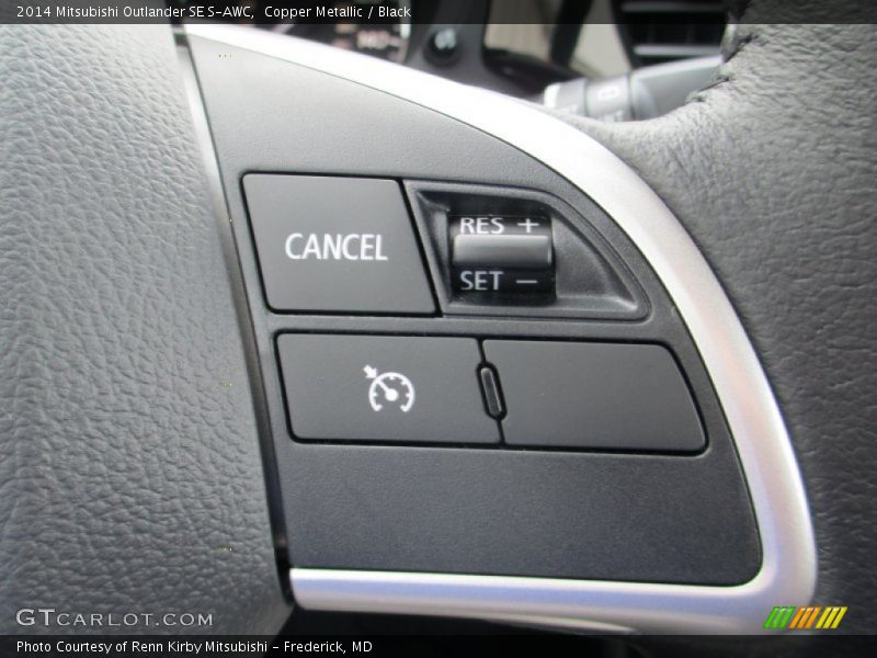 Copper Metallic / Black 2014 Mitsubishi Outlander SE S-AWC