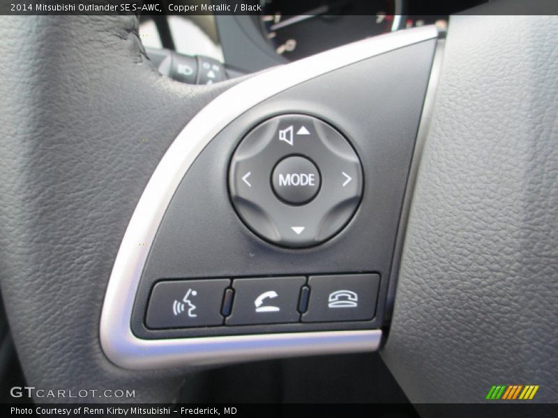 Copper Metallic / Black 2014 Mitsubishi Outlander SE S-AWC