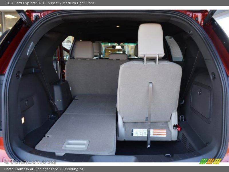 Sunset / Medium Light Stone 2014 Ford Explorer XLT