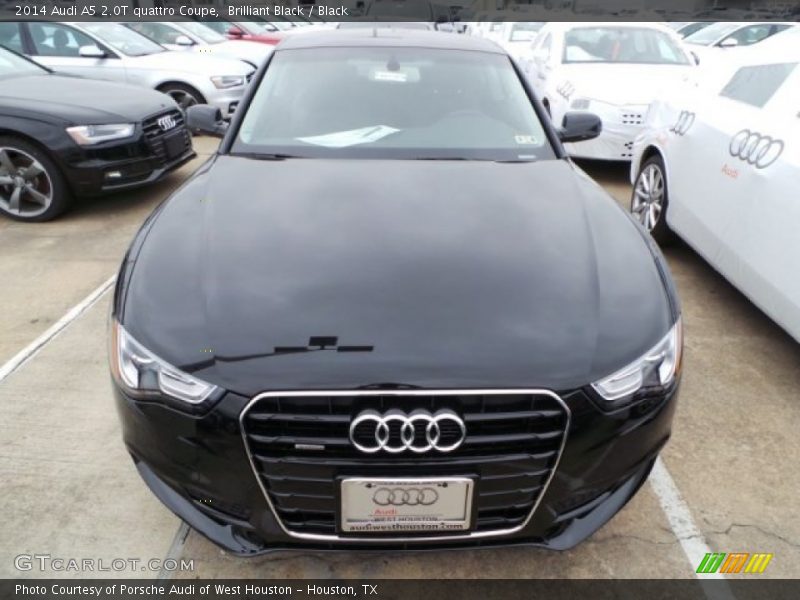 Brilliant Black / Black 2014 Audi A5 2.0T quattro Coupe