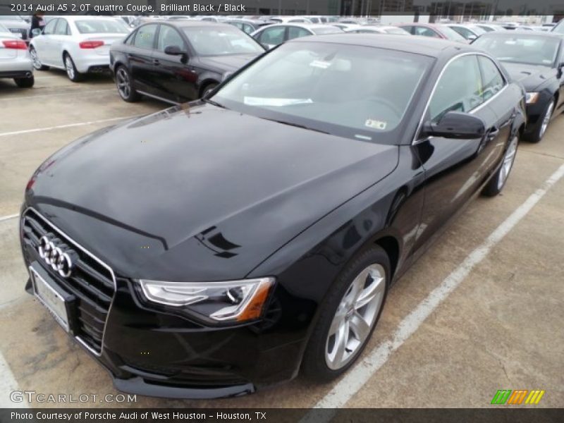 Front 3/4 View of 2014 A5 2.0T quattro Coupe
