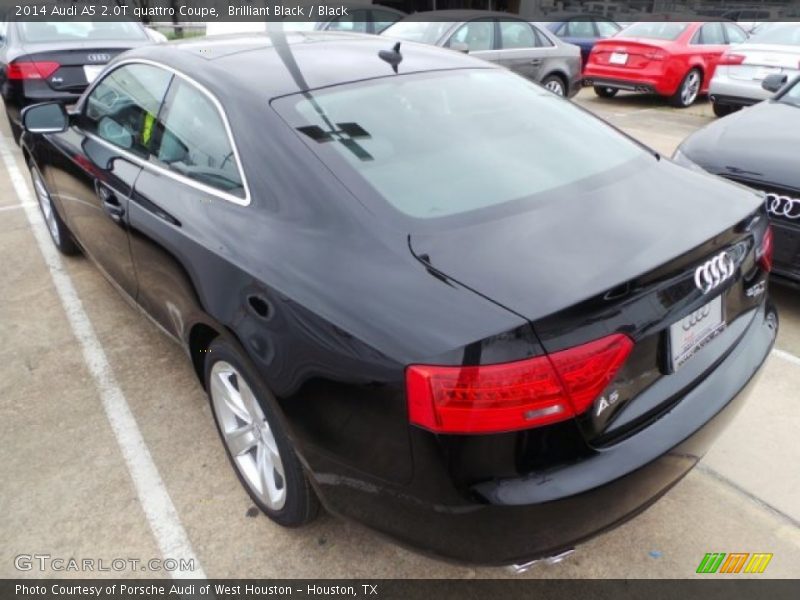 Brilliant Black / Black 2014 Audi A5 2.0T quattro Coupe
