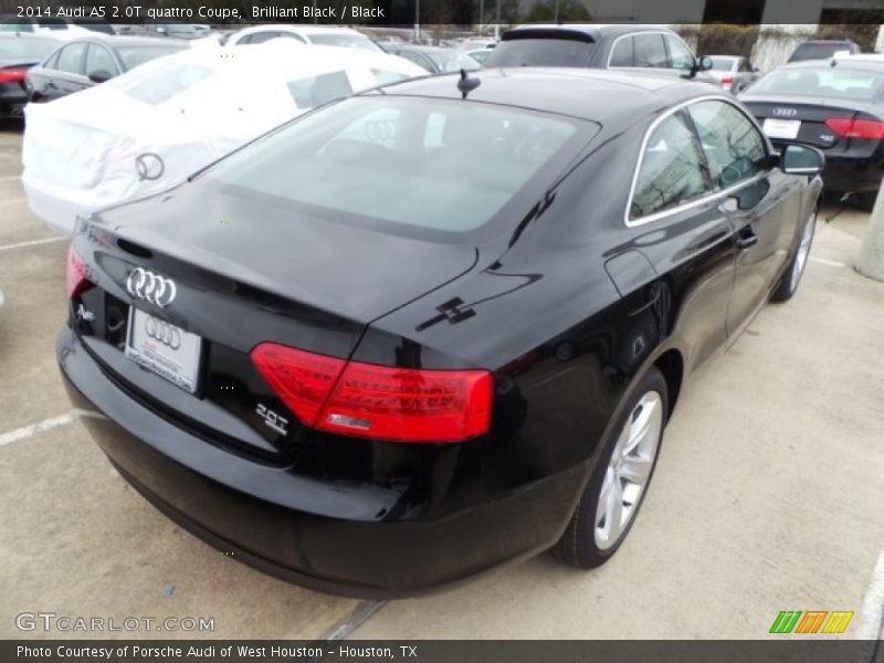 Brilliant Black / Black 2014 Audi A5 2.0T quattro Coupe