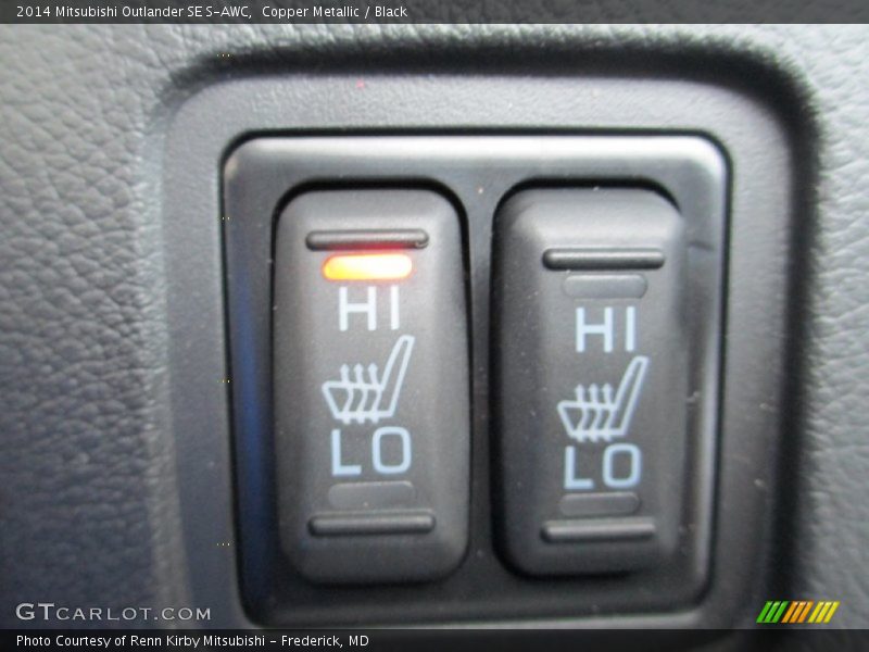 Copper Metallic / Black 2014 Mitsubishi Outlander SE S-AWC