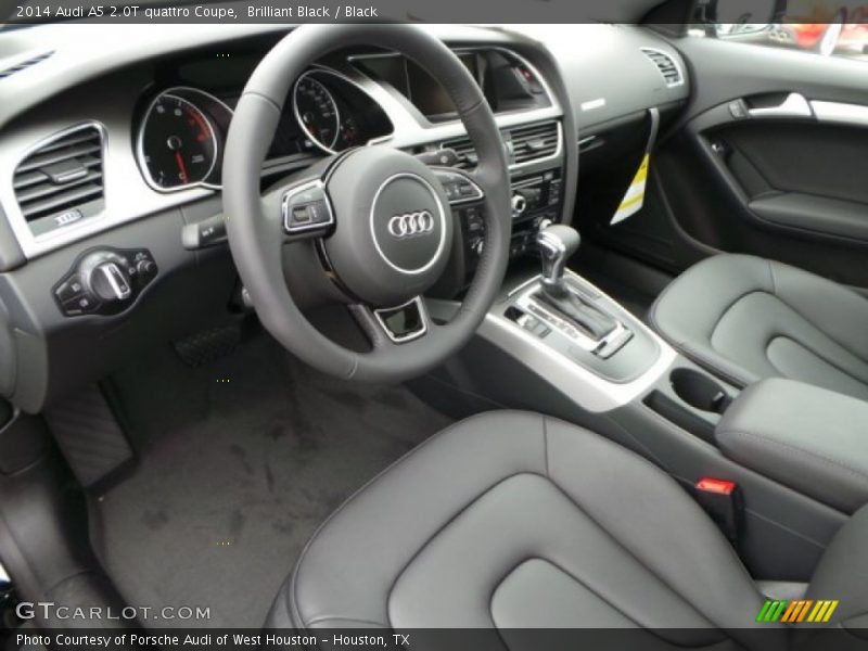  2014 A5 2.0T quattro Coupe Black Interior