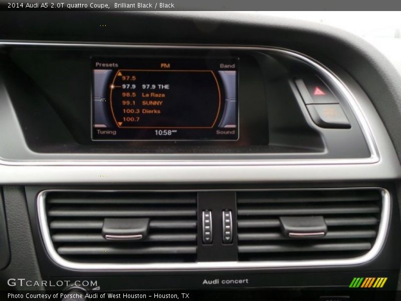 Brilliant Black / Black 2014 Audi A5 2.0T quattro Coupe