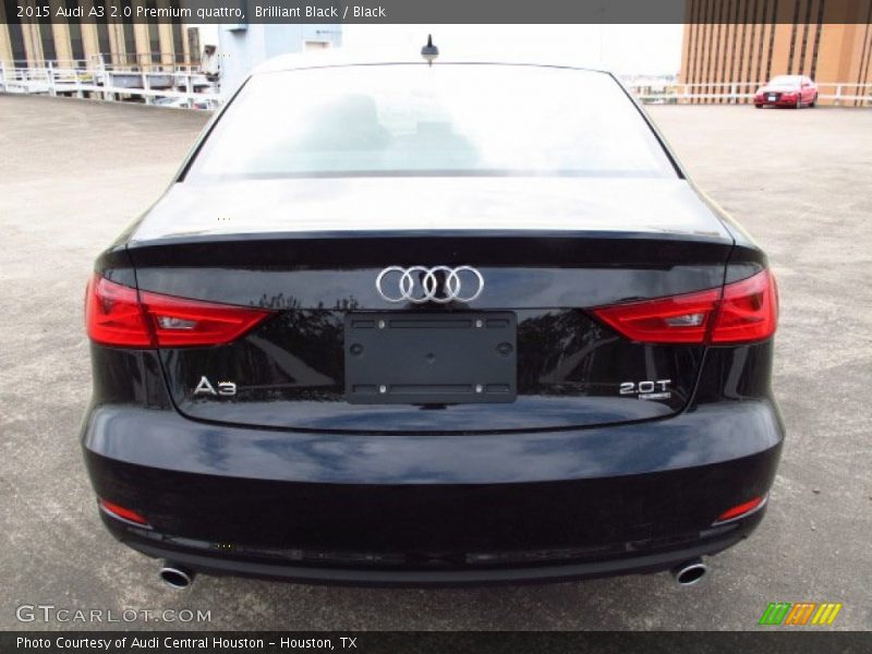 Brilliant Black / Black 2015 Audi A3 2.0 Premium quattro