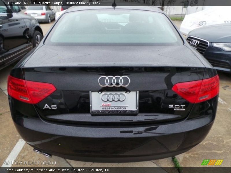 Brilliant Black / Black 2014 Audi A5 2.0T quattro Coupe