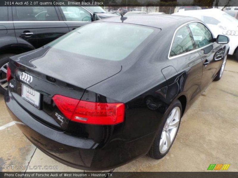 Brilliant Black / Black 2014 Audi A5 2.0T quattro Coupe