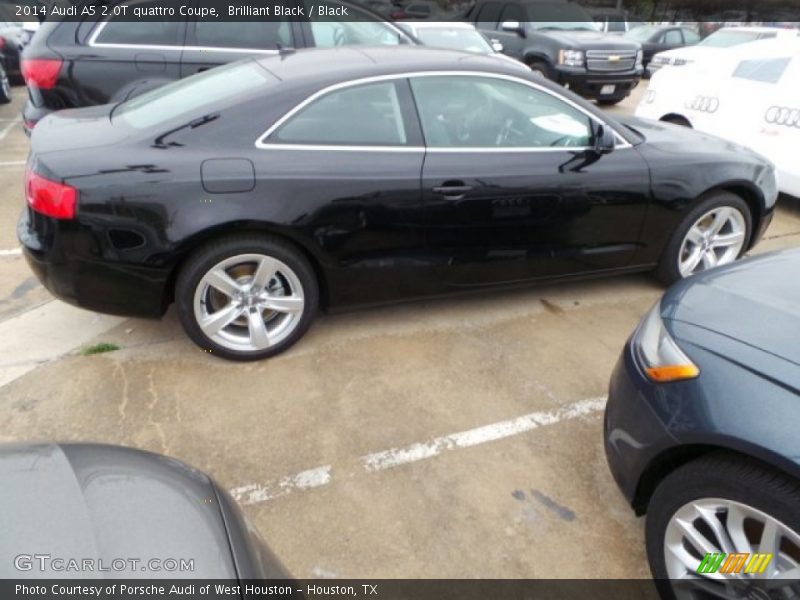 Brilliant Black / Black 2014 Audi A5 2.0T quattro Coupe