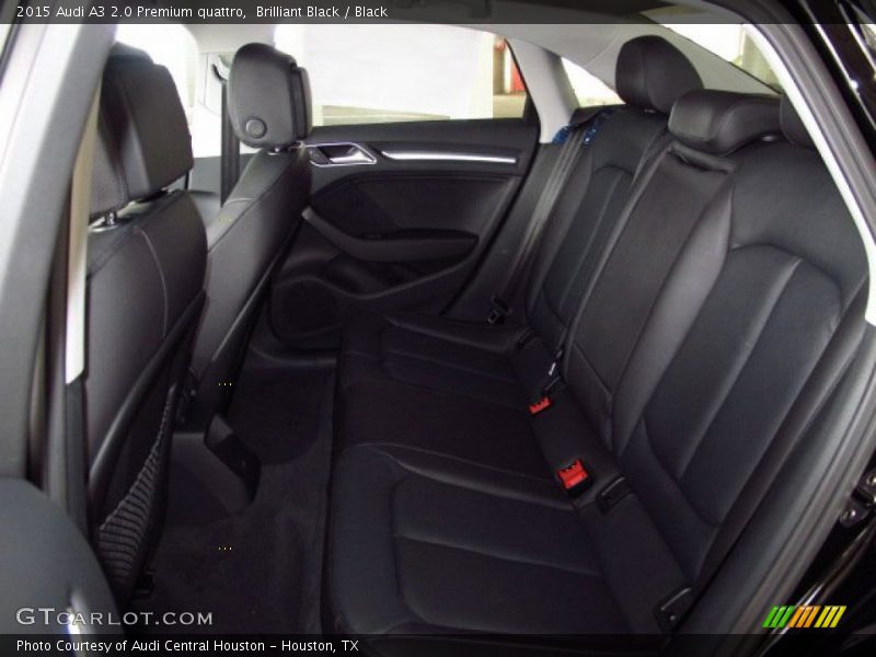 Rear Seat of 2015 A3 2.0 Premium quattro
