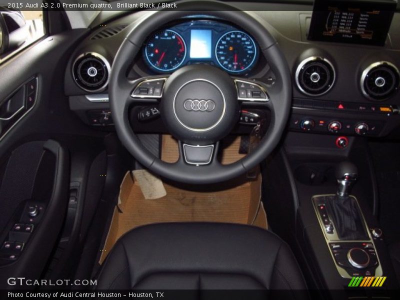 Dashboard of 2015 A3 2.0 Premium quattro