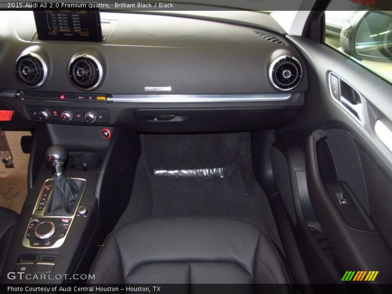 Dashboard of 2015 A3 2.0 Premium quattro