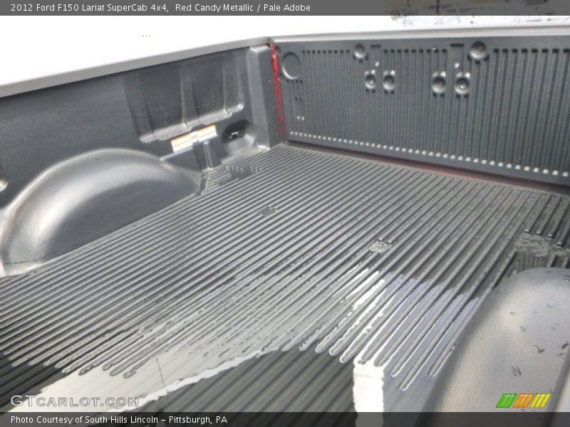 Red Candy Metallic / Pale Adobe 2012 Ford F150 Lariat SuperCab 4x4