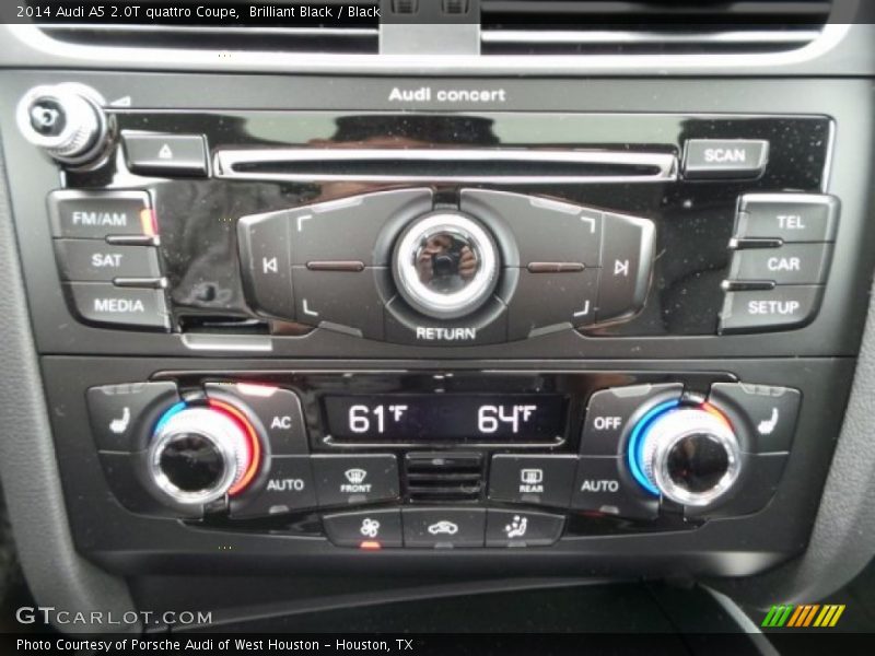 Brilliant Black / Black 2014 Audi A5 2.0T quattro Coupe