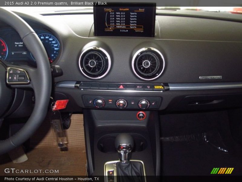 Brilliant Black / Black 2015 Audi A3 2.0 Premium quattro