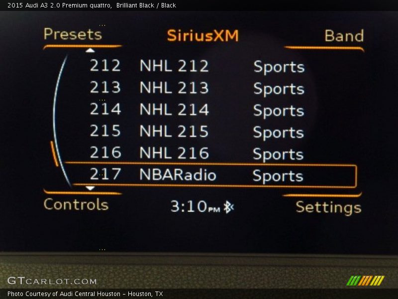 Brilliant Black / Black 2015 Audi A3 2.0 Premium quattro