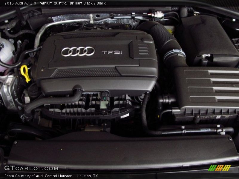  2015 A3 2.0 Premium quattro Engine - 2.0 Liter Turbocharged/TFSI DOHC 16-Valve VVT 4 Cylinder