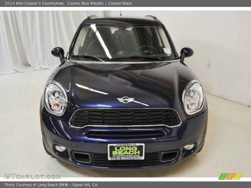 Cosmic Blue Metallic / Carbon Black 2014 Mini Cooper S Countryman