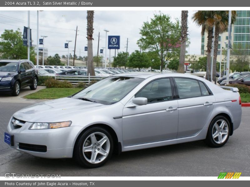 Satin Silver Metallic / Ebony 2004 Acura TL 3.2