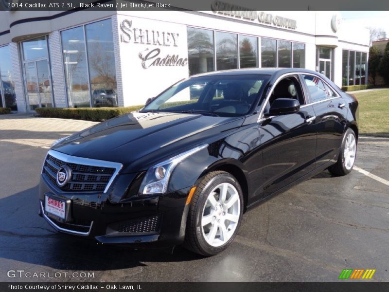 Black Raven / Jet Black/Jet Black 2014 Cadillac ATS 2.5L