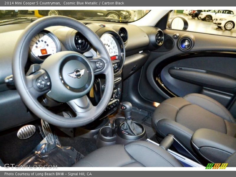 Cosmic Blue Metallic / Carbon Black 2014 Mini Cooper S Countryman