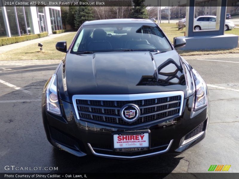 Black Raven / Jet Black/Jet Black 2014 Cadillac ATS 2.5L