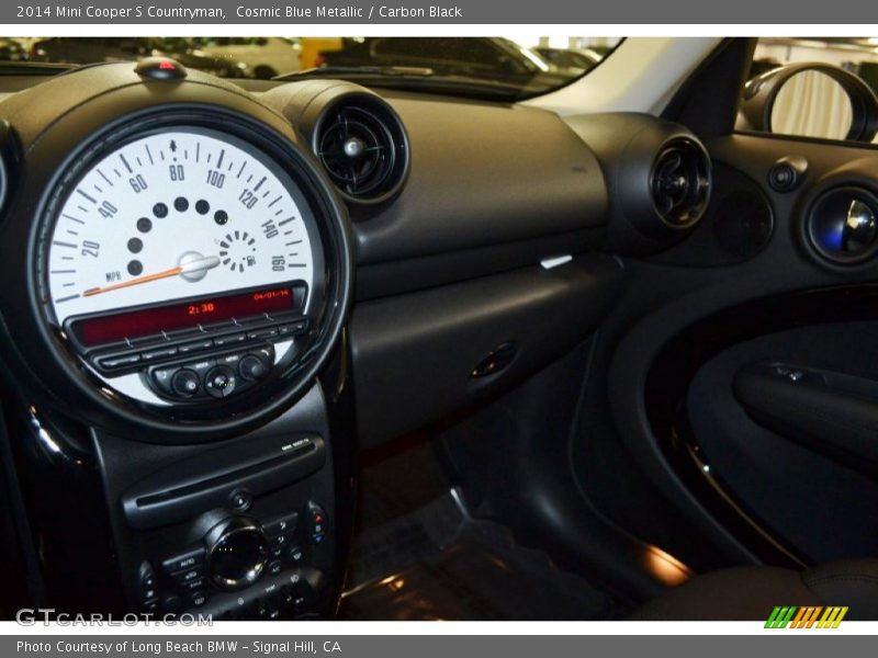 Cosmic Blue Metallic / Carbon Black 2014 Mini Cooper S Countryman