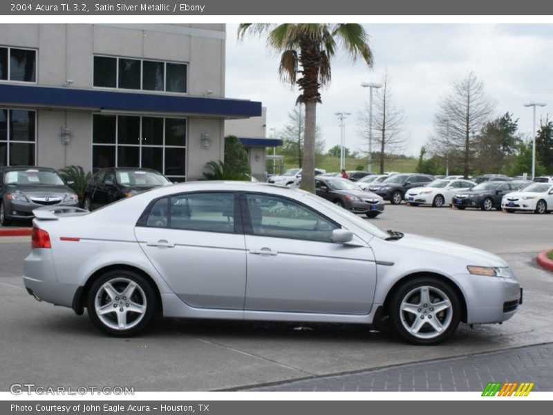 Satin Silver Metallic / Ebony 2004 Acura TL 3.2